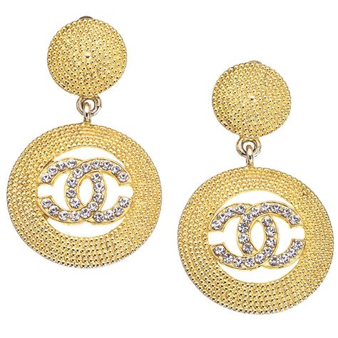 chanel earring 1 cm|chanel earrings price range.